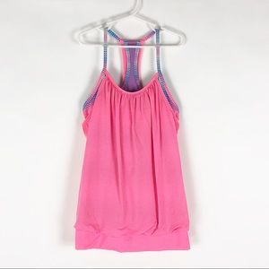 Lululemon Ivivva Girls Double Dutch Tank Top Size 14